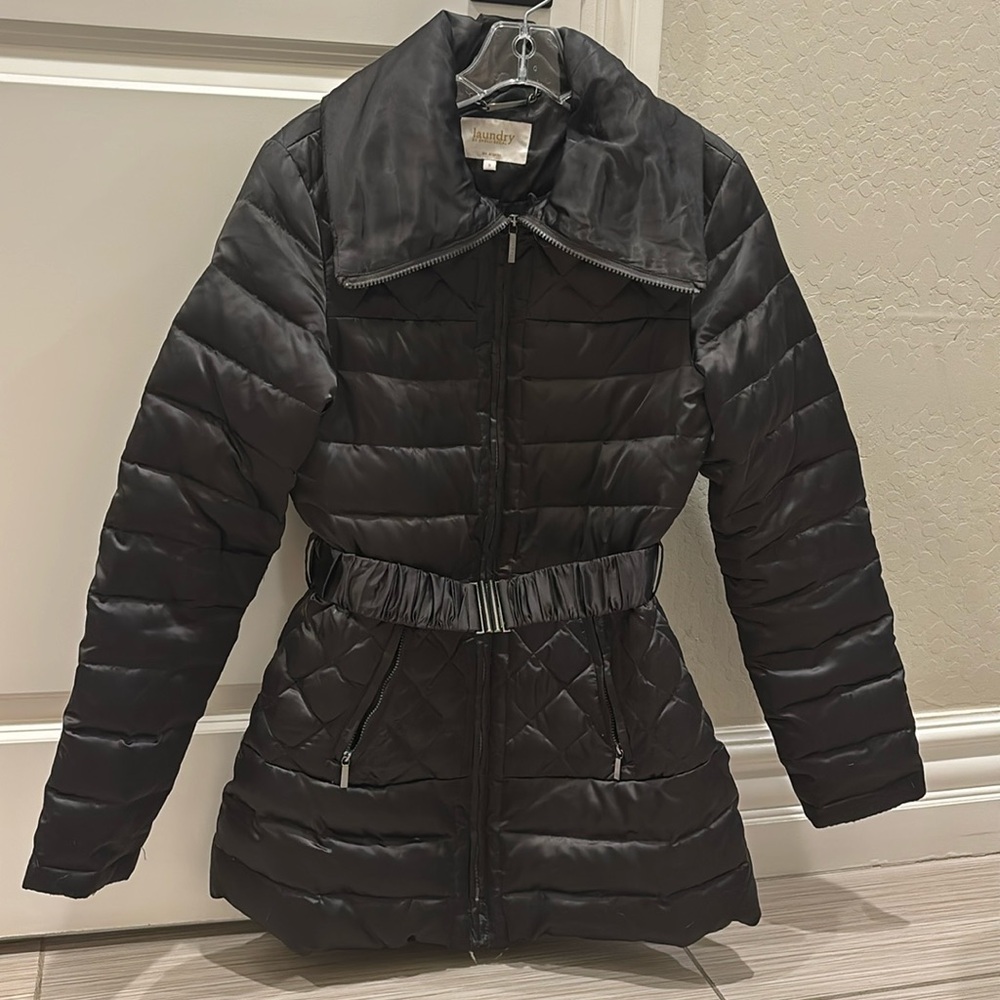 Laundry by Shelli Segal Goose Down Coat | Small